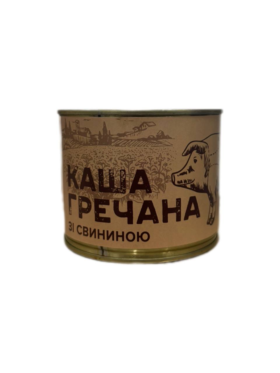 Каша гречана зі свининою ЮТІТРЕЙД 525г.